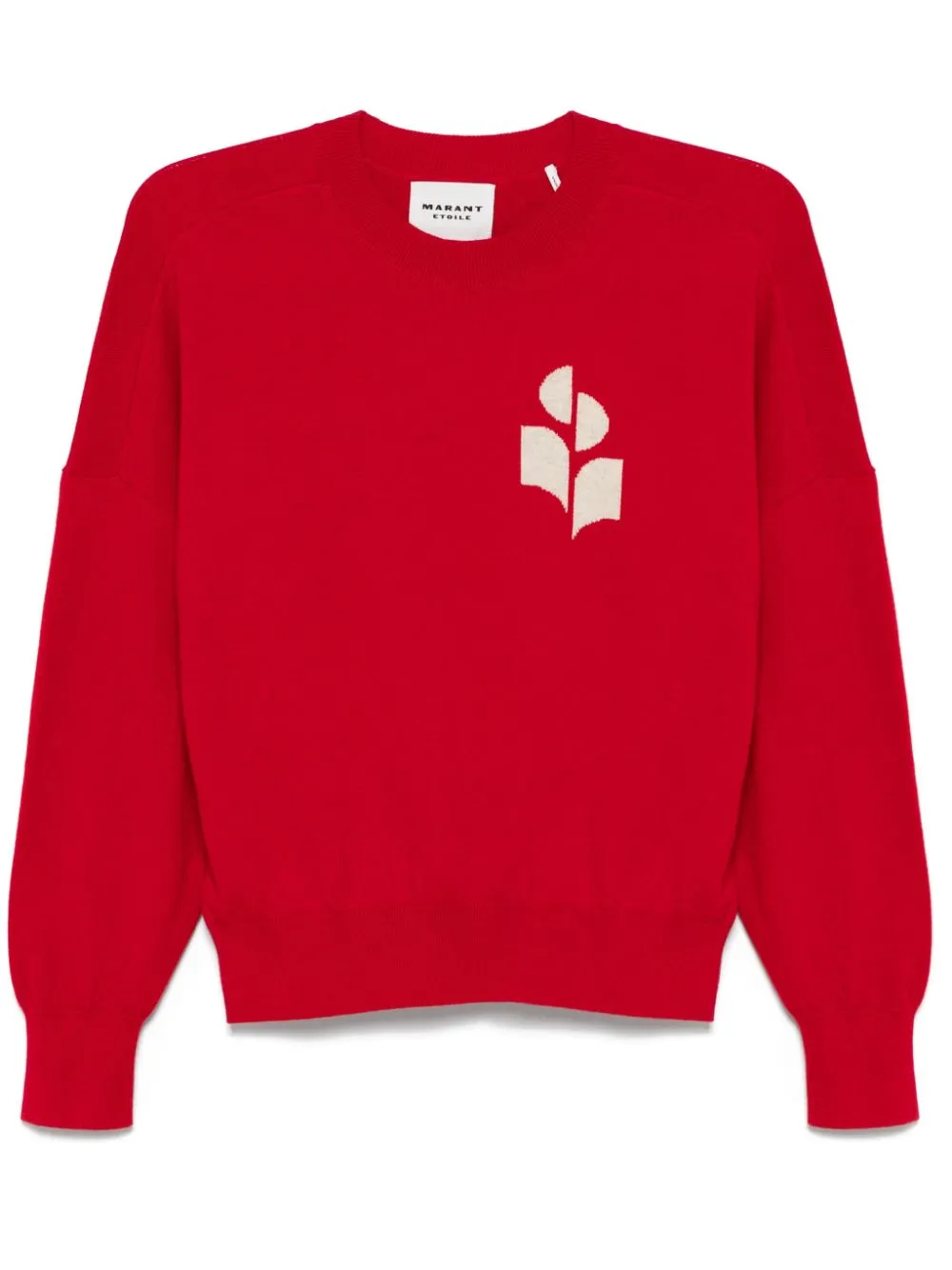 Shop Isabel Marant Étoile Marisans Sweater In Red