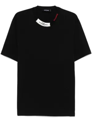 Dolce & Gabbana スカーフディテール Tシャツ | ブラック | FARFETCH JP