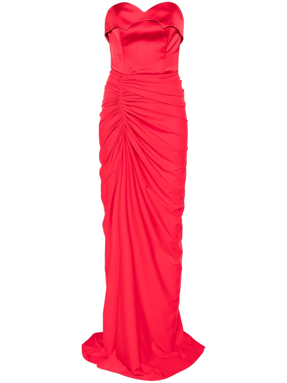 V:pm Atelier Rhea Gown In Red