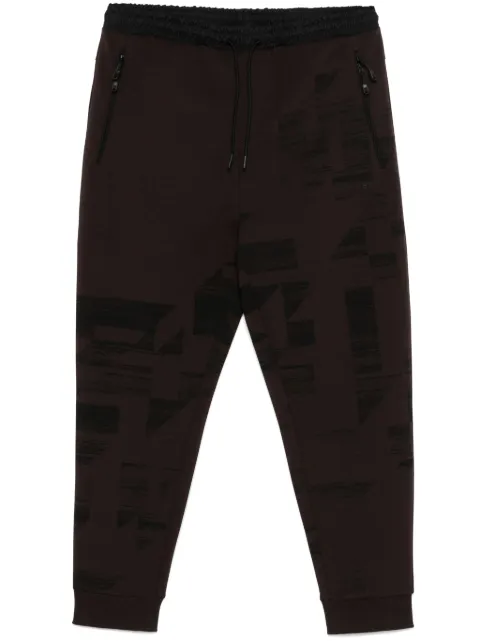 BOSS graphic-print track trousers 