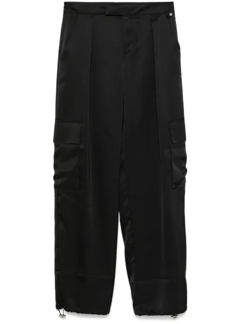 BOSS satin cargo pants