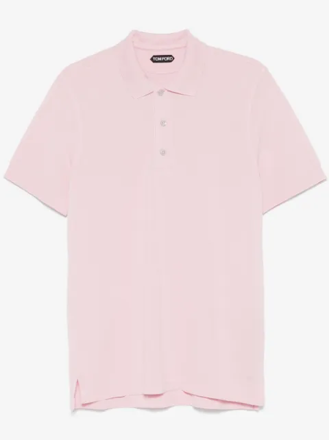 TOM FORD piqué-weave polo shirt