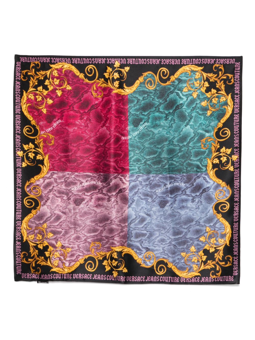 Versace Jeans Couture silk scarf