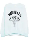 WESTFALL graphic-print sweatshirt - Blue