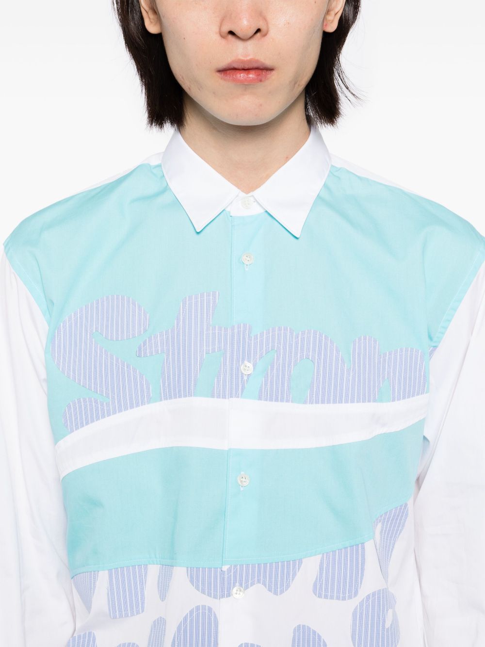 Comme Des Garcons Shirt patchwork shirt Men