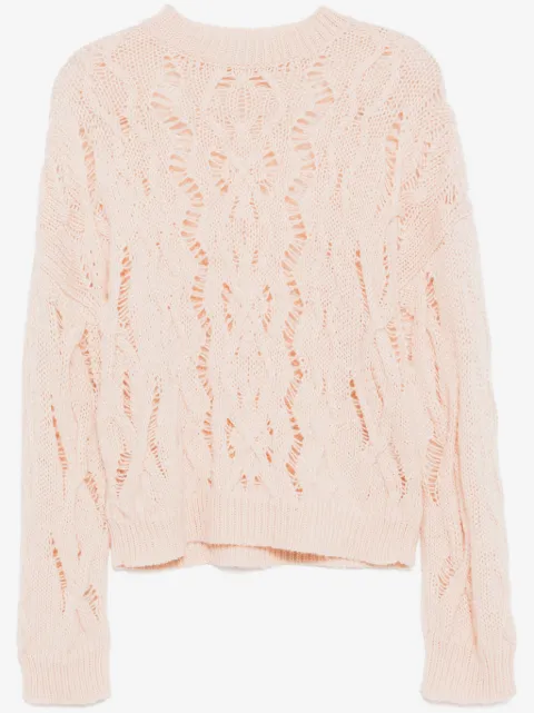 OUR LEGACY cable sonar round-neck jumper