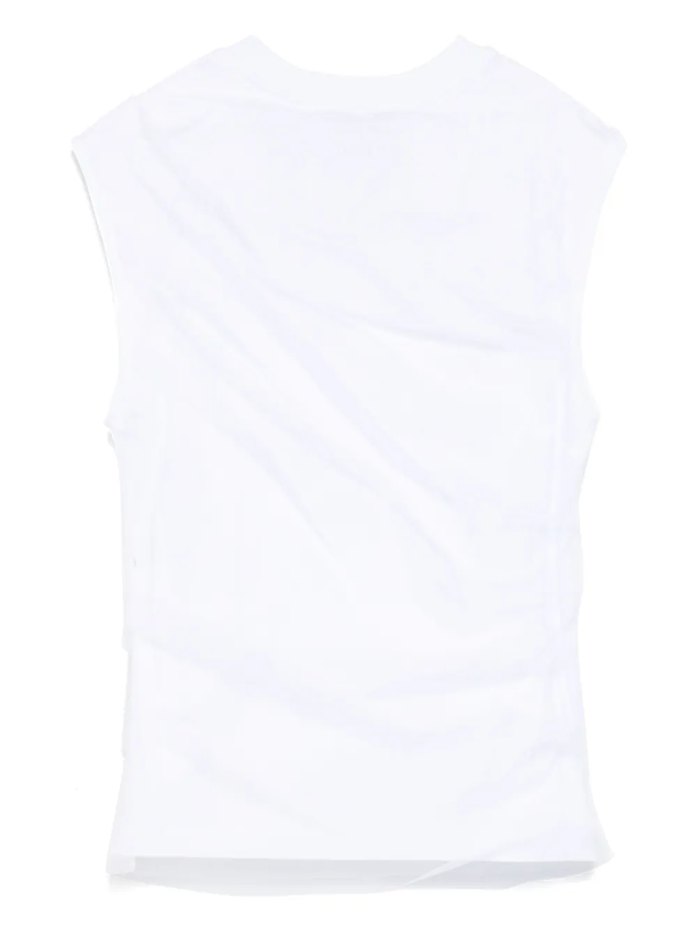 MSGM Top met mesh detail - Wit