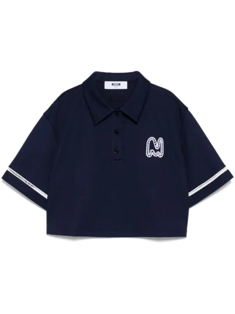 MSGM embroidered logo T-shirt