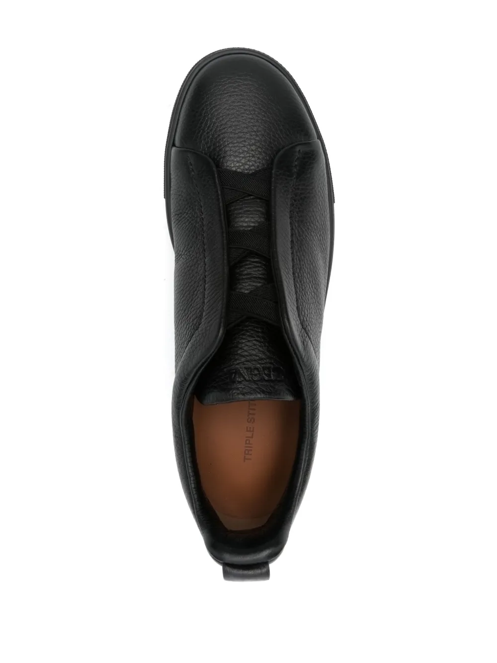 Zegna Triple Stitch sneakers Black