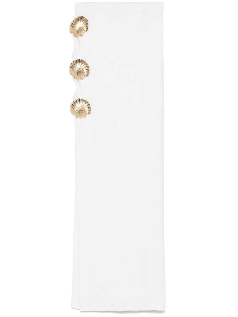 shell-brooch skirt