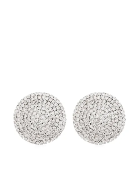 Self-Portrait boucles d'oreilles serties de cristaux