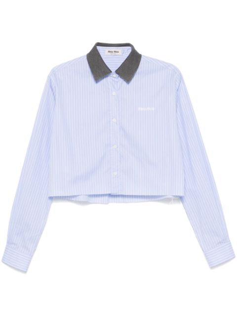 Miu Miu striped shirt Women