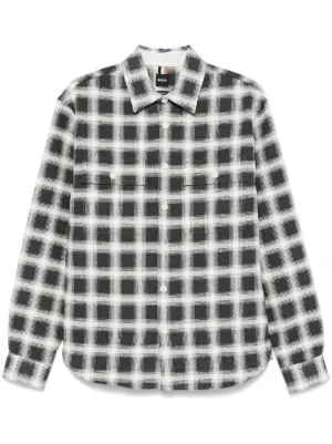 TOM FORD チェック ウエスタンシャツ | ブラウン | FARFETCH JP