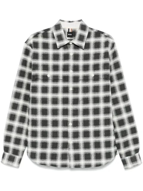 BOSS plaid shirt 