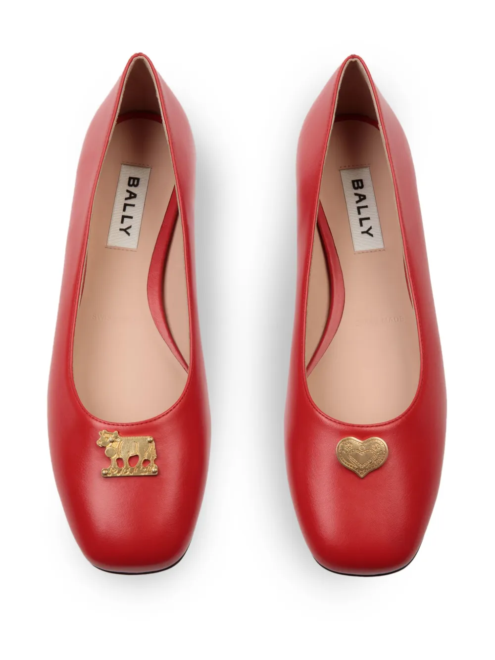 Bally rina ballerina's Rood