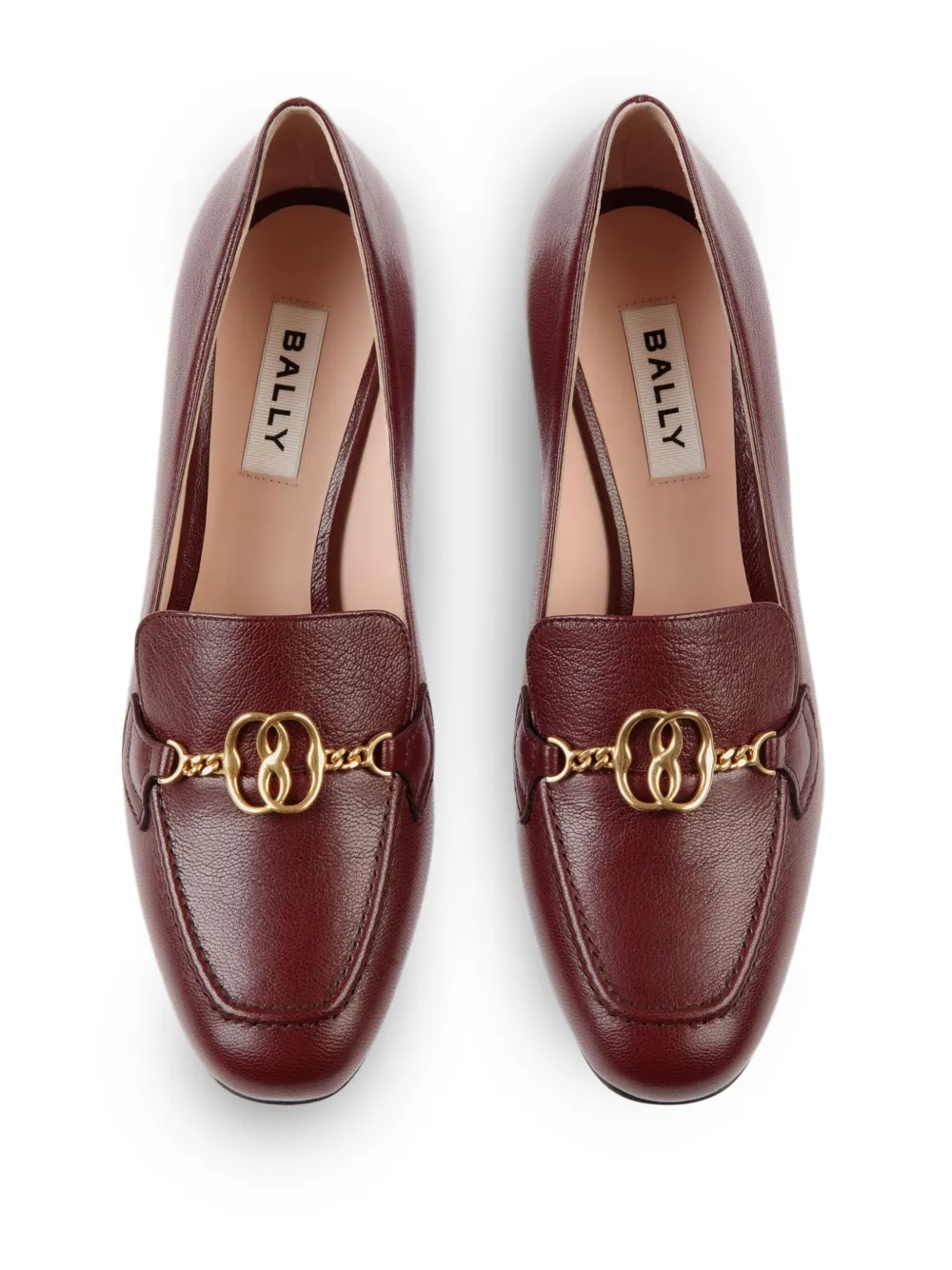 Bally Daily Emblem pumps Rood
