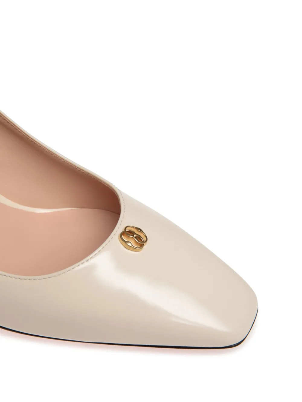Bally 85mm Sylt pumps White