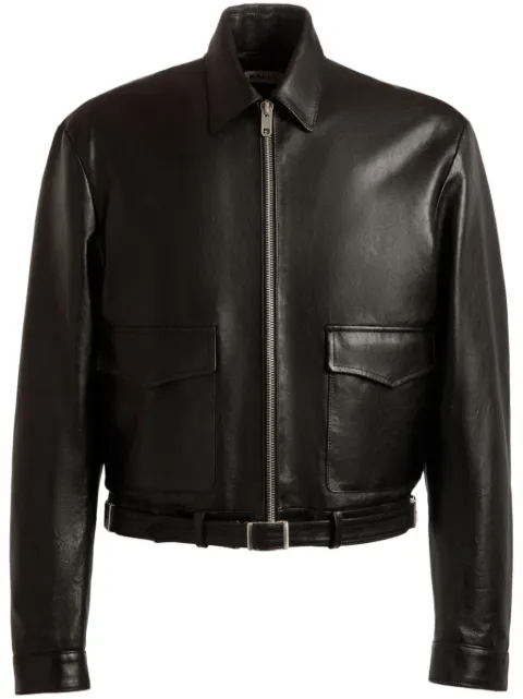 Bally leather jacket