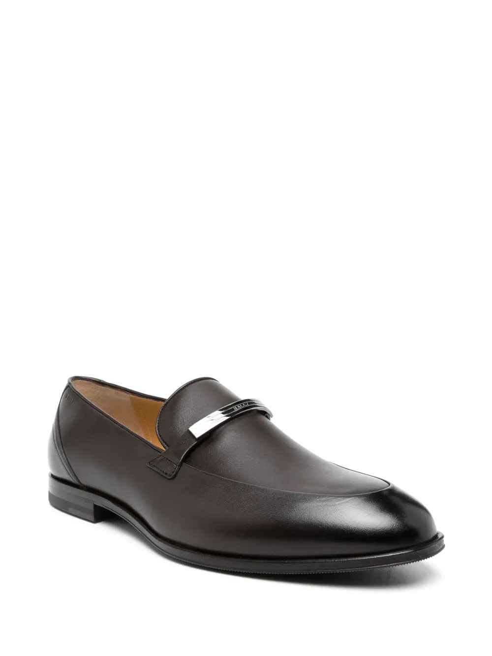 Bally Westminster Loafer in Leather wide foot morphology Brown