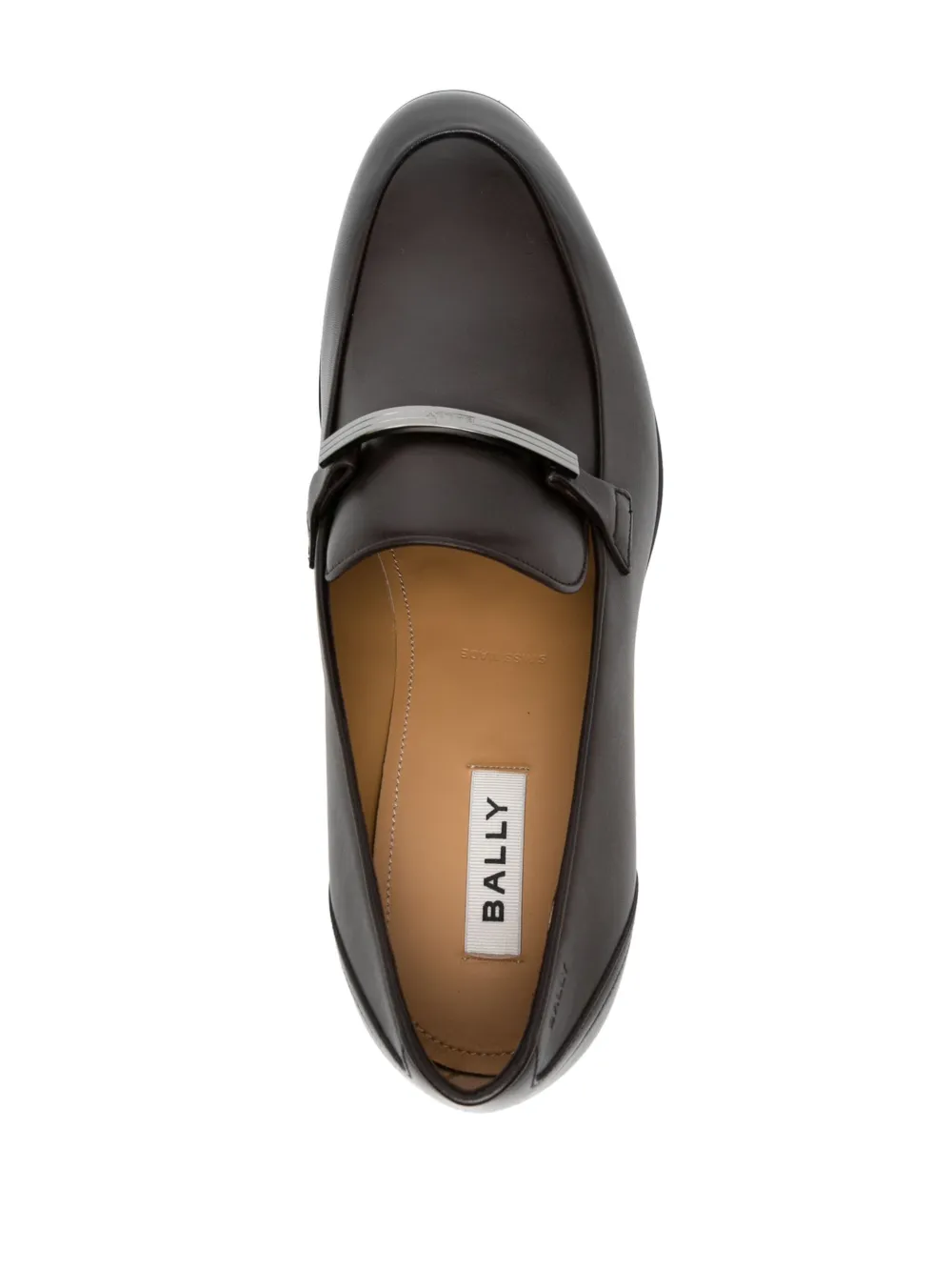 Bally Westminster Loafer in Leather wide foot morphology Brown