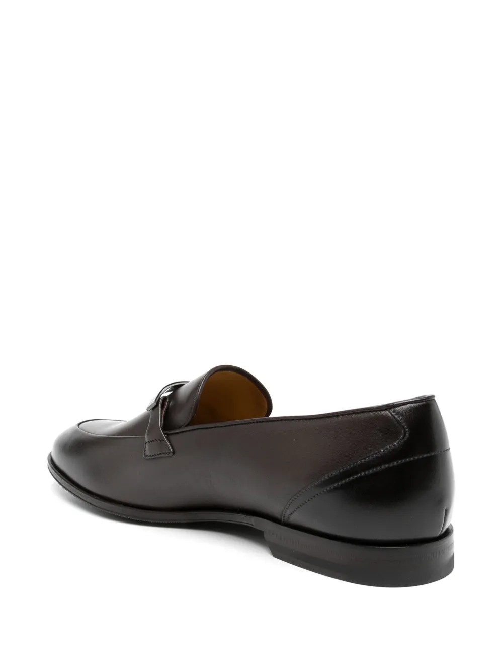 Bally Westminster Loafer in Leather wide foot morphology Brown