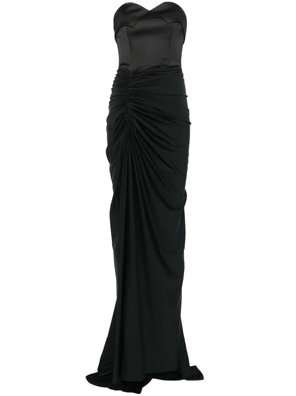 V:pm Atelier Rhea Maxi Dress In Black