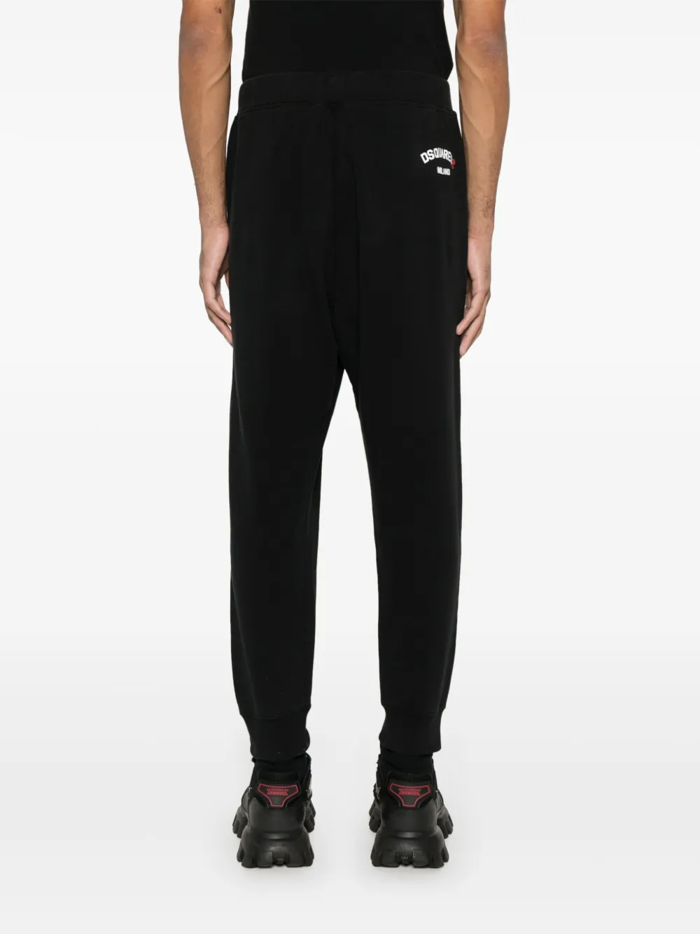 DSQUARED2 Katoenen trainingsbroek Zwart
