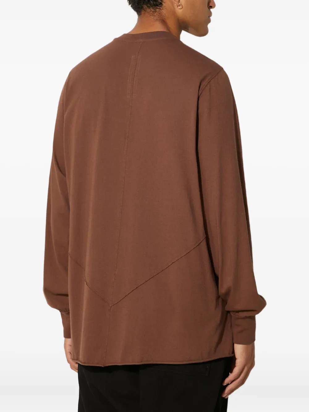 Rick Owens Drkshdw Drkshdw By Rick Owens Man Sweatshirt Brown Size Xl Cotton In Brown