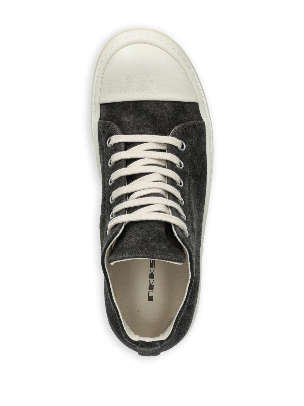 Shop Rick Owens Drkshdw Lace-up Sneakers In Brown