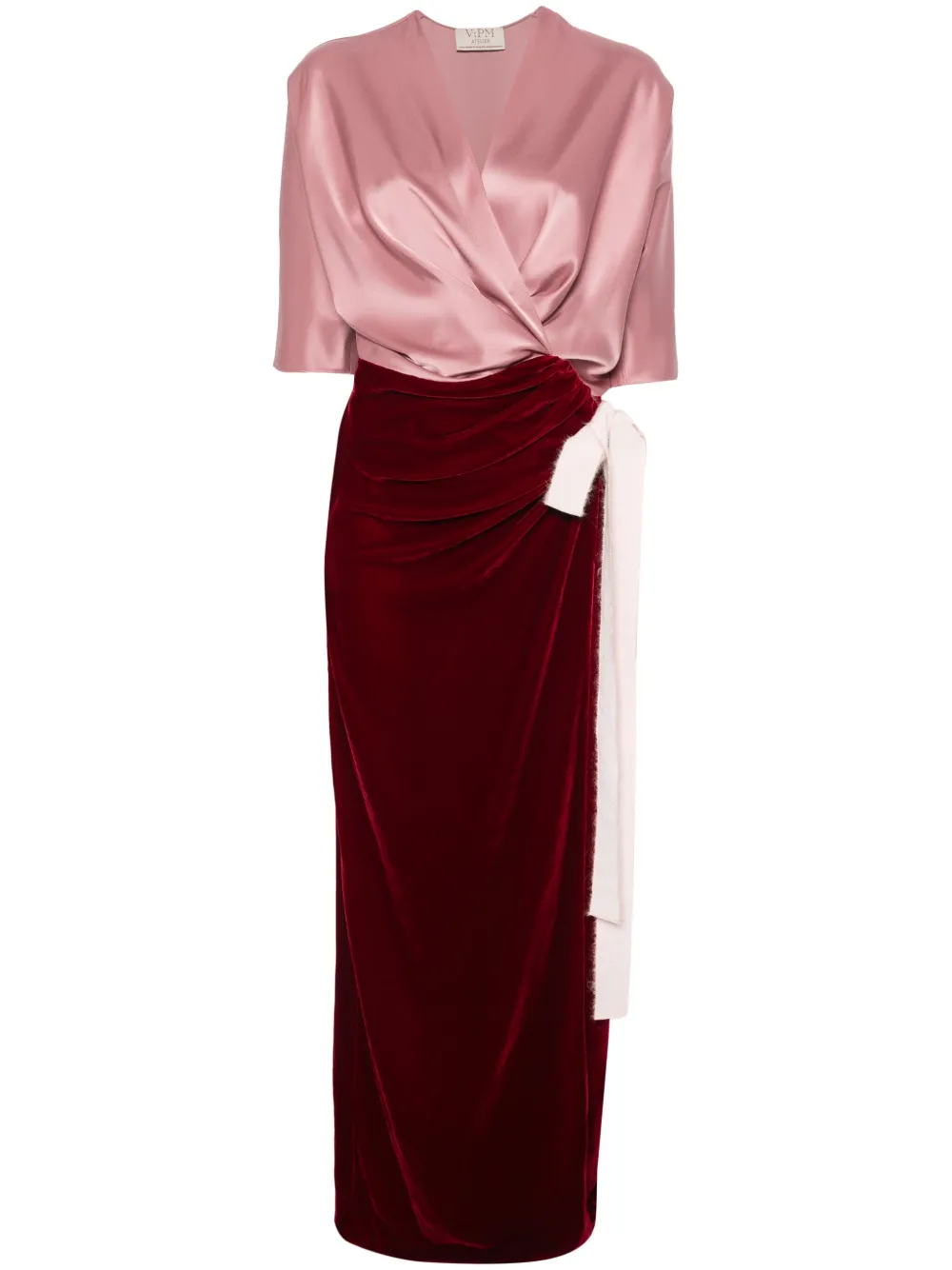 V:pm Atelier Carrie Maxi Dress In Pink