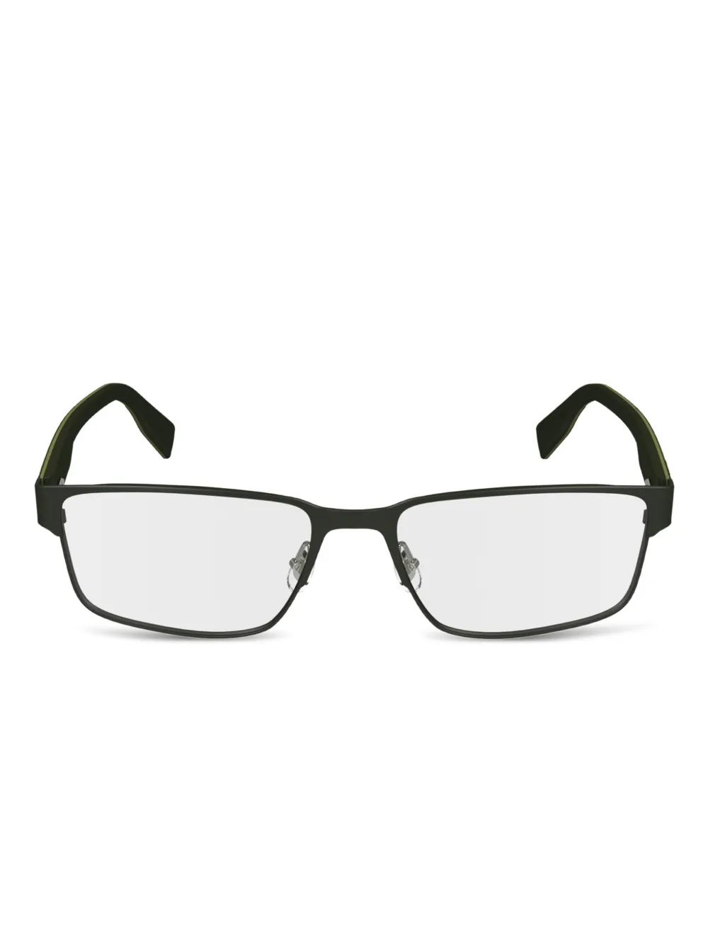 Lacoste lentes con armazón rectangular | verde | Image 1