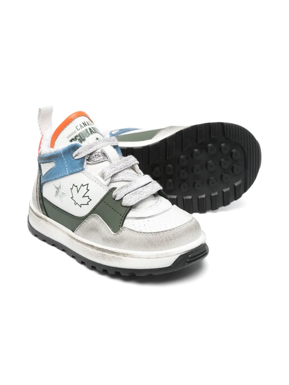 DSQUARED2 KIDS colour-block sneakers | Girls Shoes | Image 2