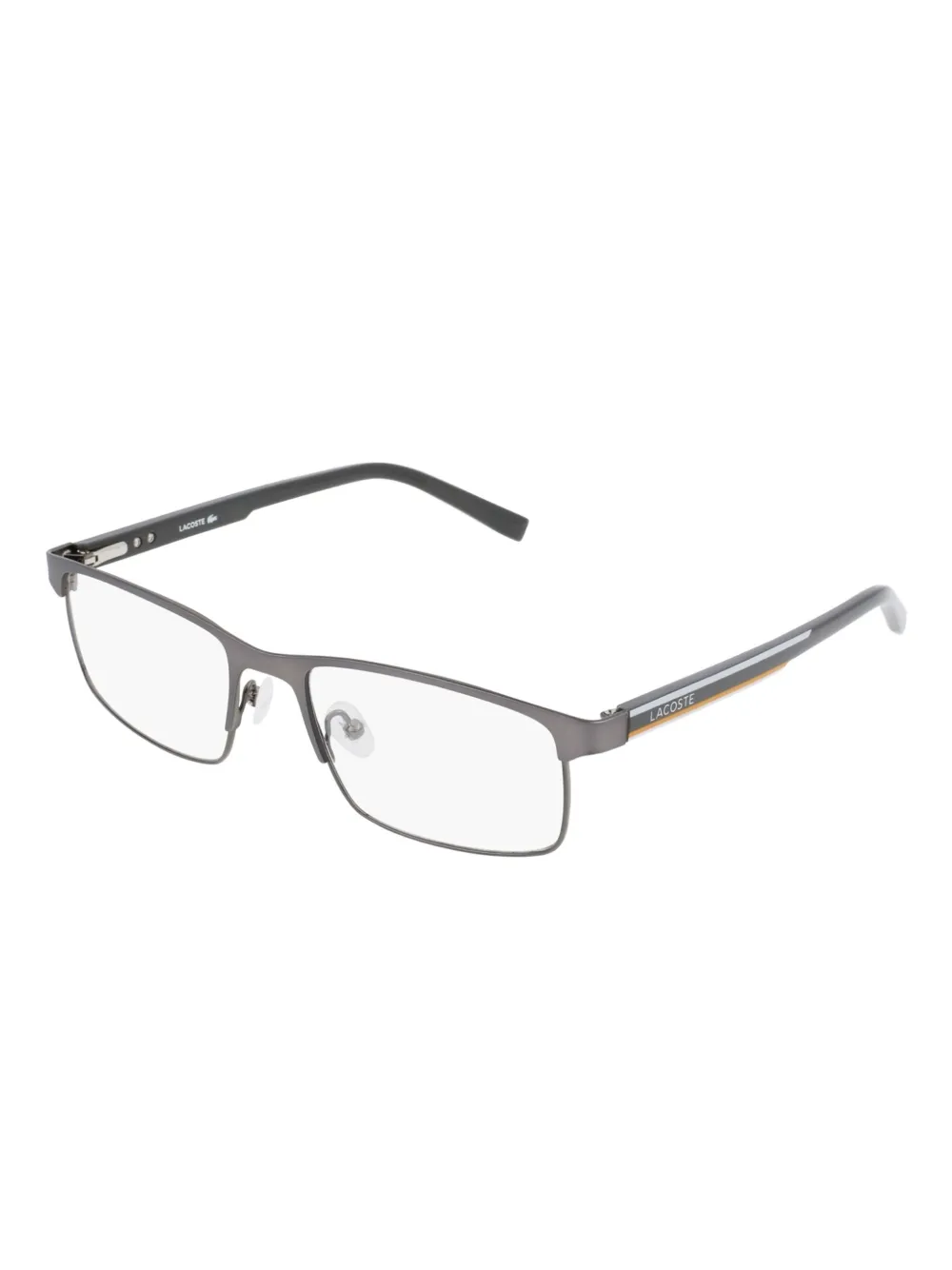 Lacoste Bril met rechthoekig montuur Grijs