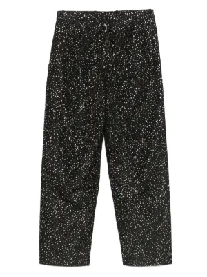 Bode/パンツ Bode: Blue Satin Track Pants | SSENSE 日本