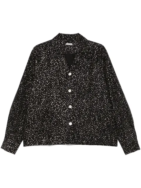 BODE camisa con detalle de glitter