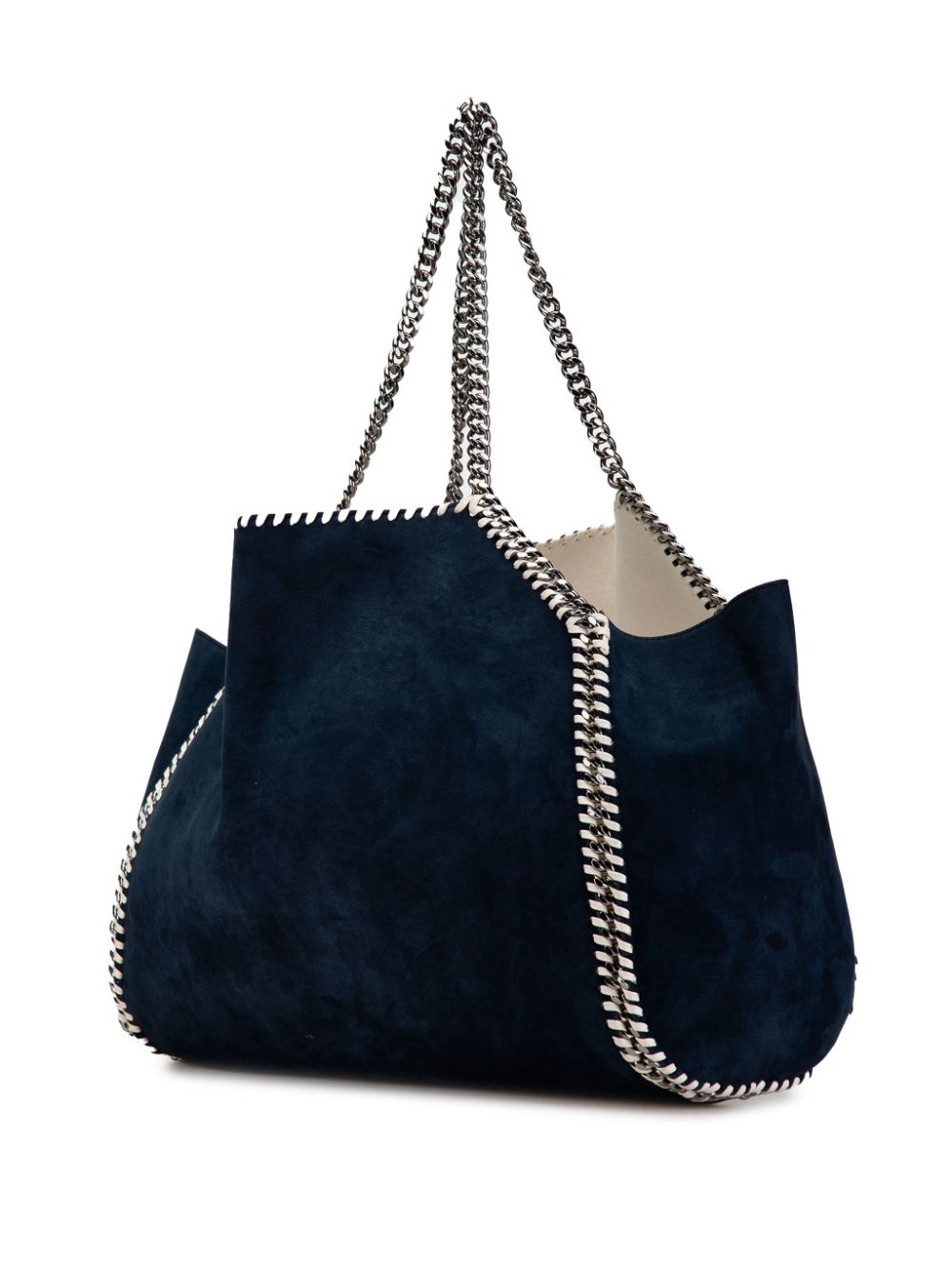 Stella McCartney Pre-Owned 2010-2023 Shaggy Deer Falabella Reversible tote bag - Blauw