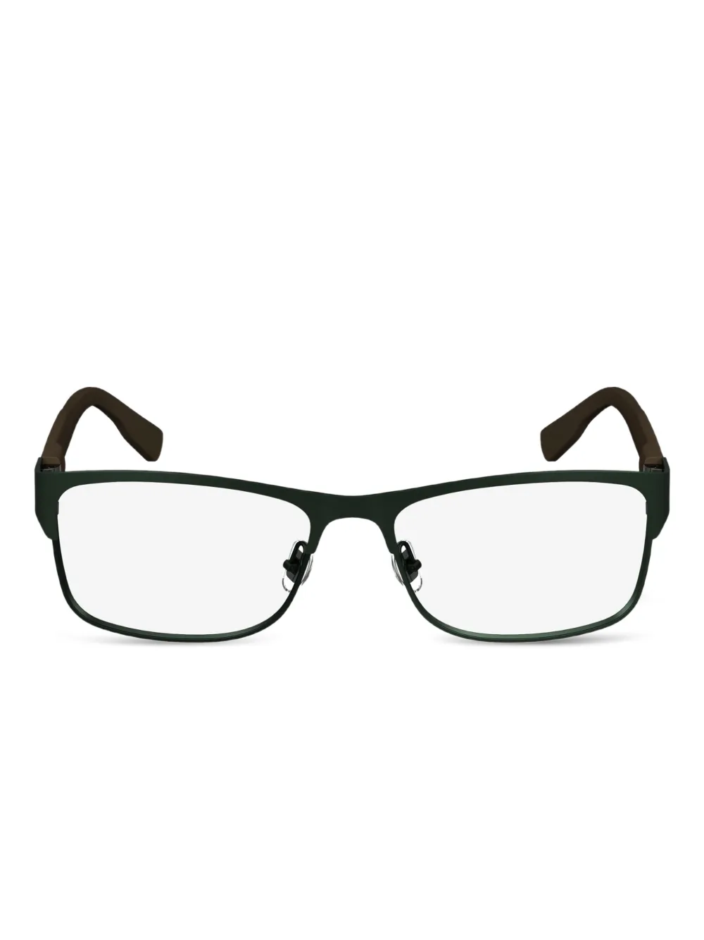 Lacoste lentes con armazón rectangular | verde | Image 1