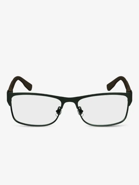Lacoste lunettes de vue à monture métallique rectangulaire