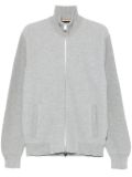 BOSS cable-knit cardigan - Grey