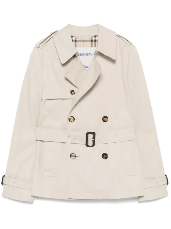 Burberry バーバリー ダブルブレスト トレンチジャケット Burberry ダブルブレスト トレンチジャケット | ニュートラル