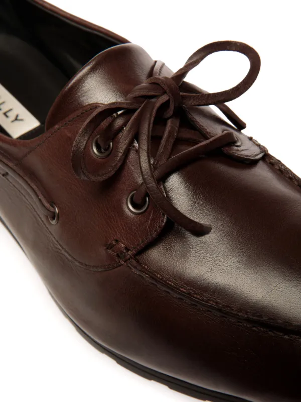 【関税込み】Bally ブラウン Plume デッキシューズ Bally Plume デッキシューズ | ブラウン | FARFETCH JP