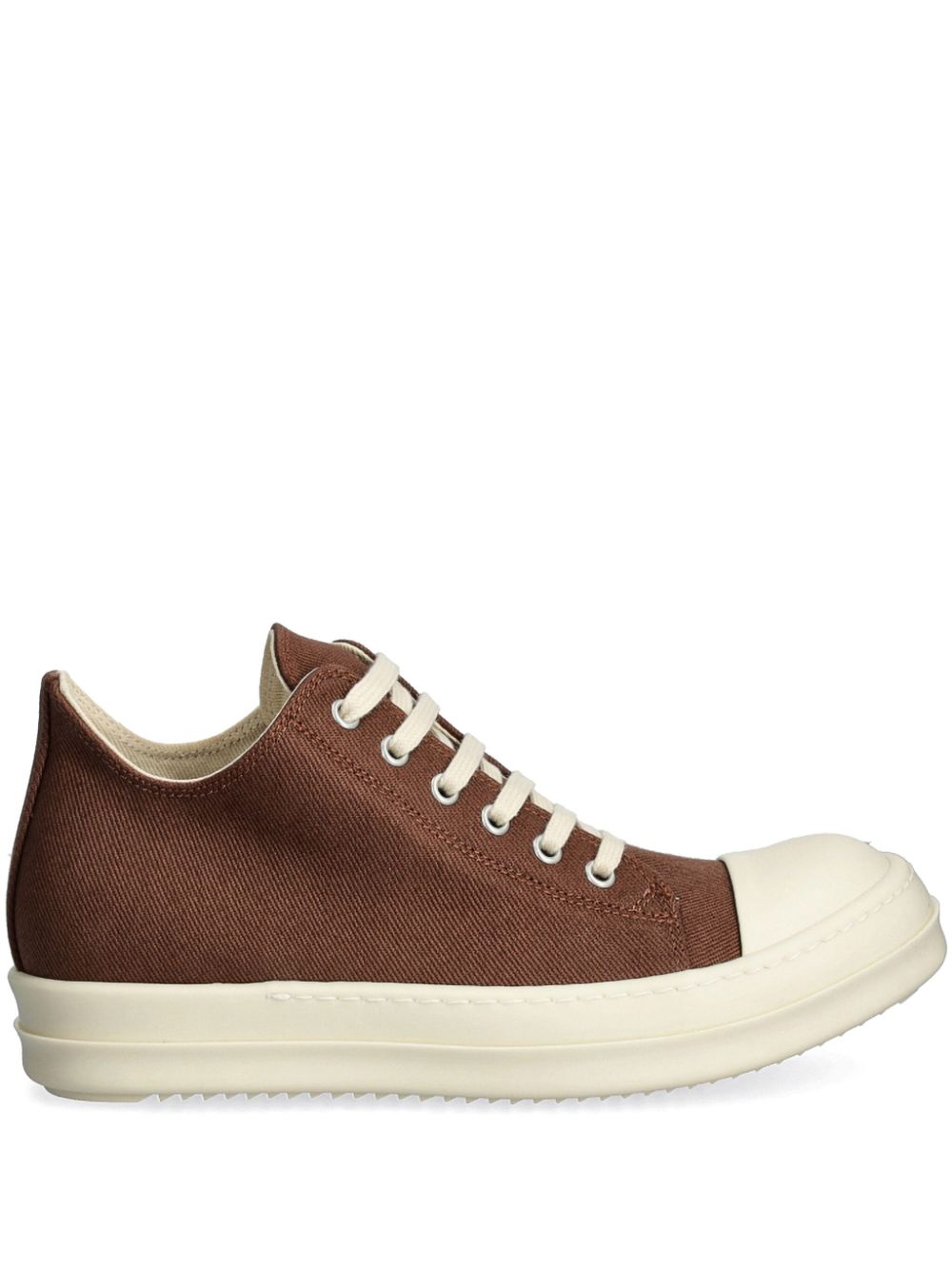 Rick Owens DRKSHDW lace-up sneakers Brown