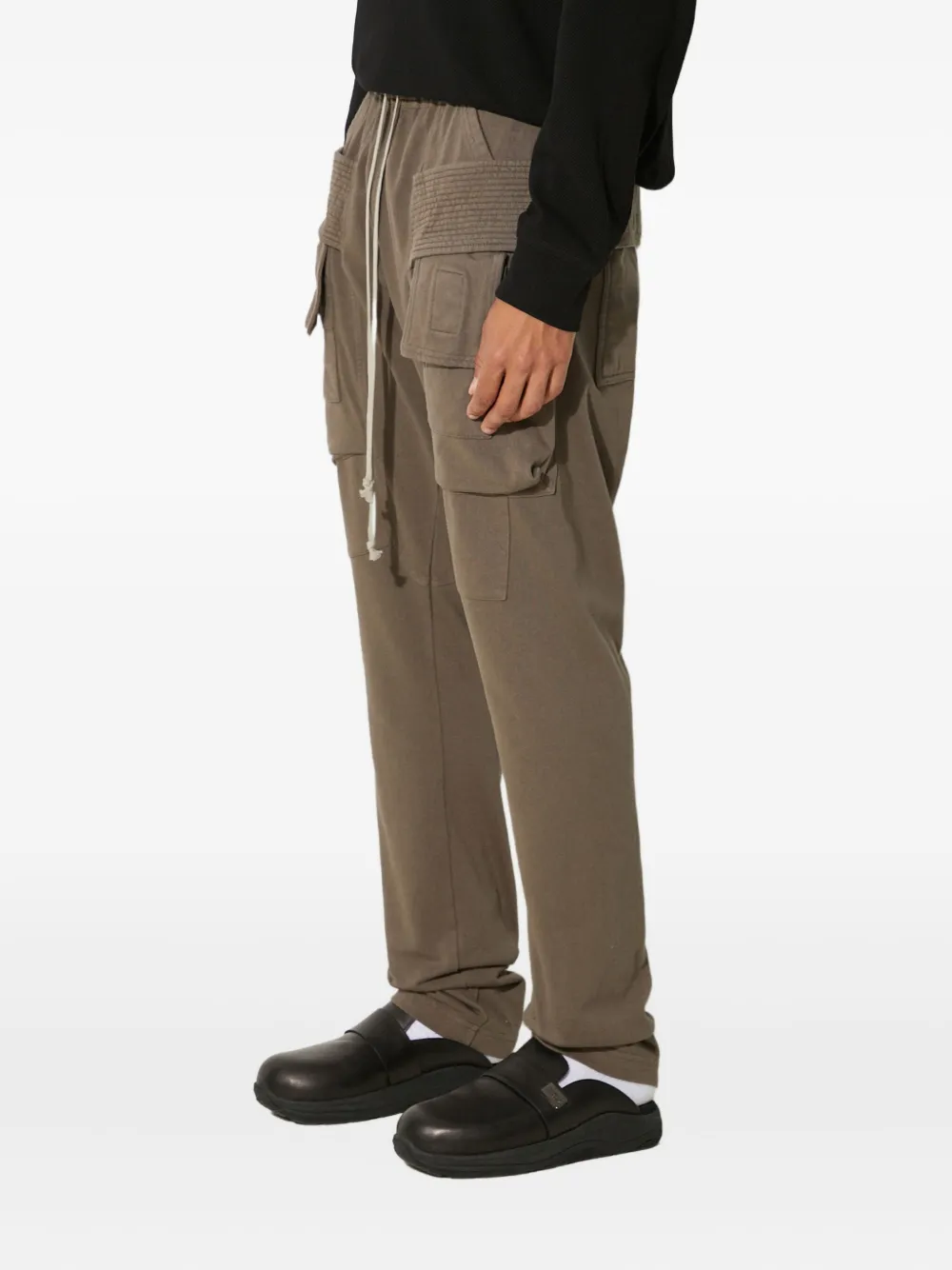 Rick Owens DRKSHDW Broek met trekkoord - Bruin