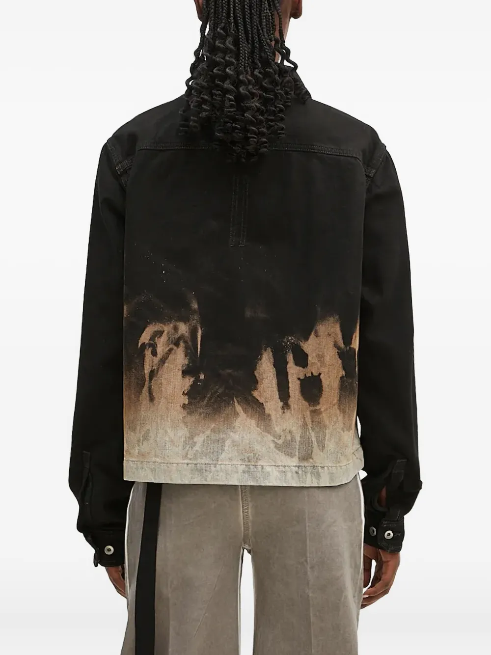 Rick Owens DRKSHDW Denim jack Zwart