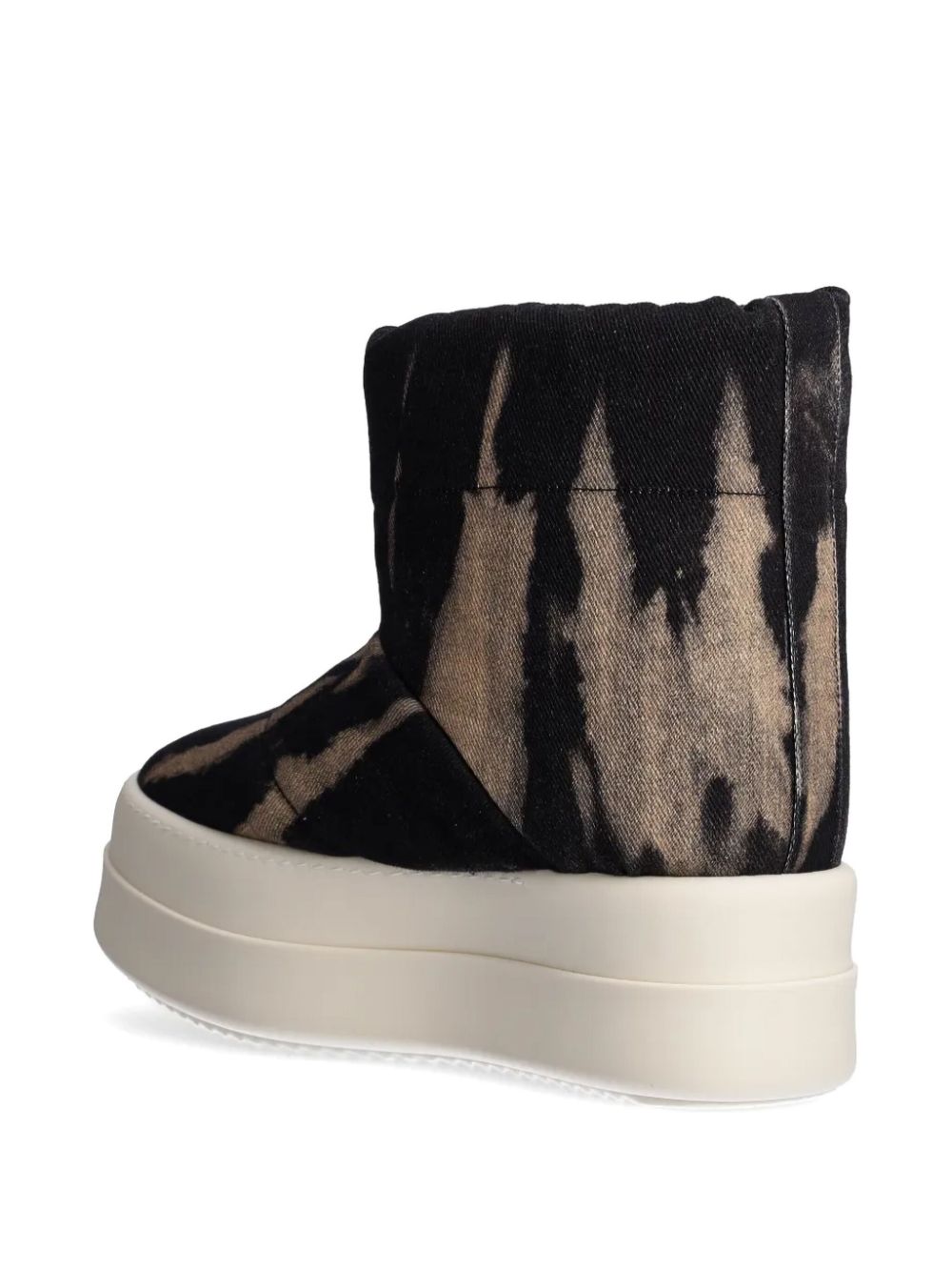 Rick Owens DRKSHDW Mega Bumper Lunar laarzen Zwart