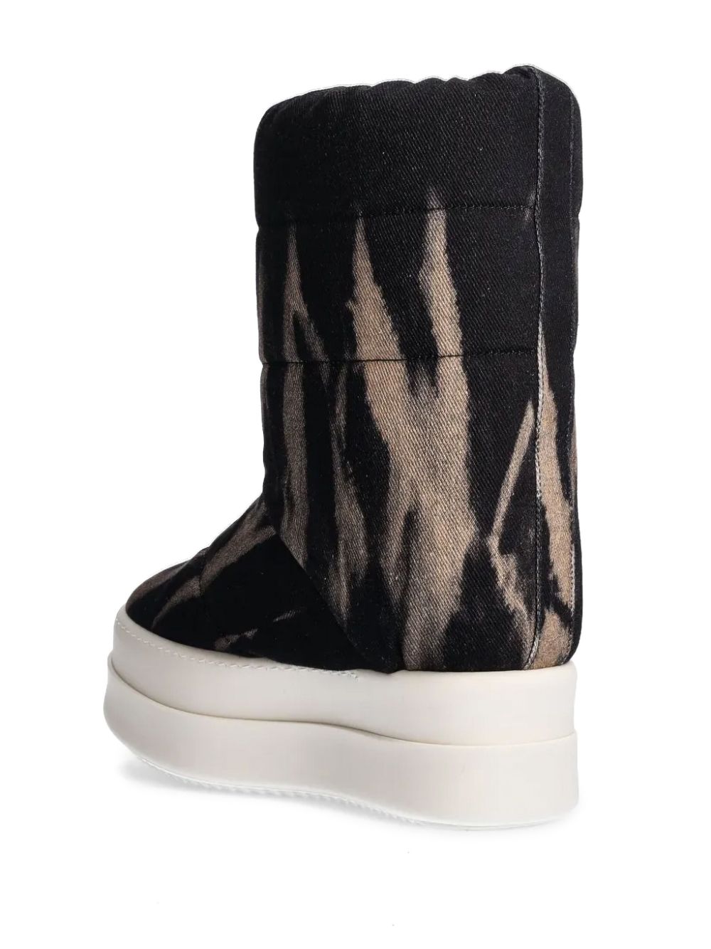 Rick Owens DRKSHDW Mega Bumper Lunar laarzen Zwart