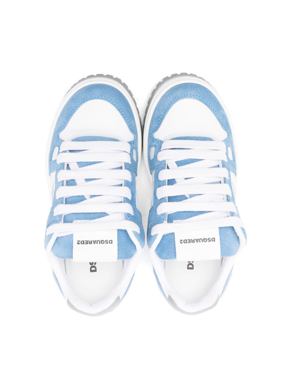 DSQUARED2 KIDS Sneakers met colourblocking Blauw