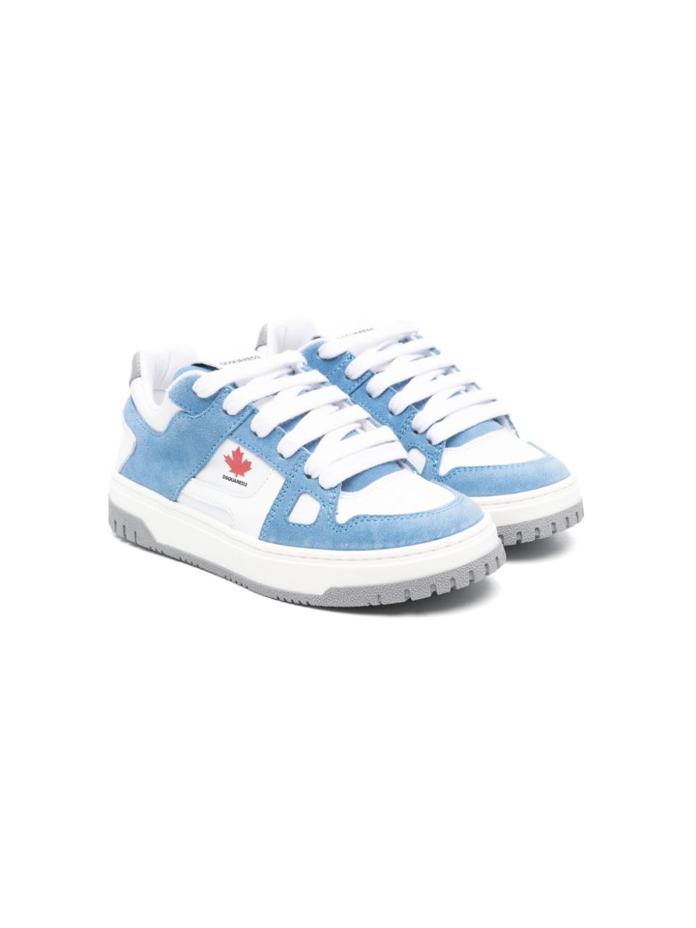 DSQUARED2 KIDS Sneakers met colourblocking Blauw