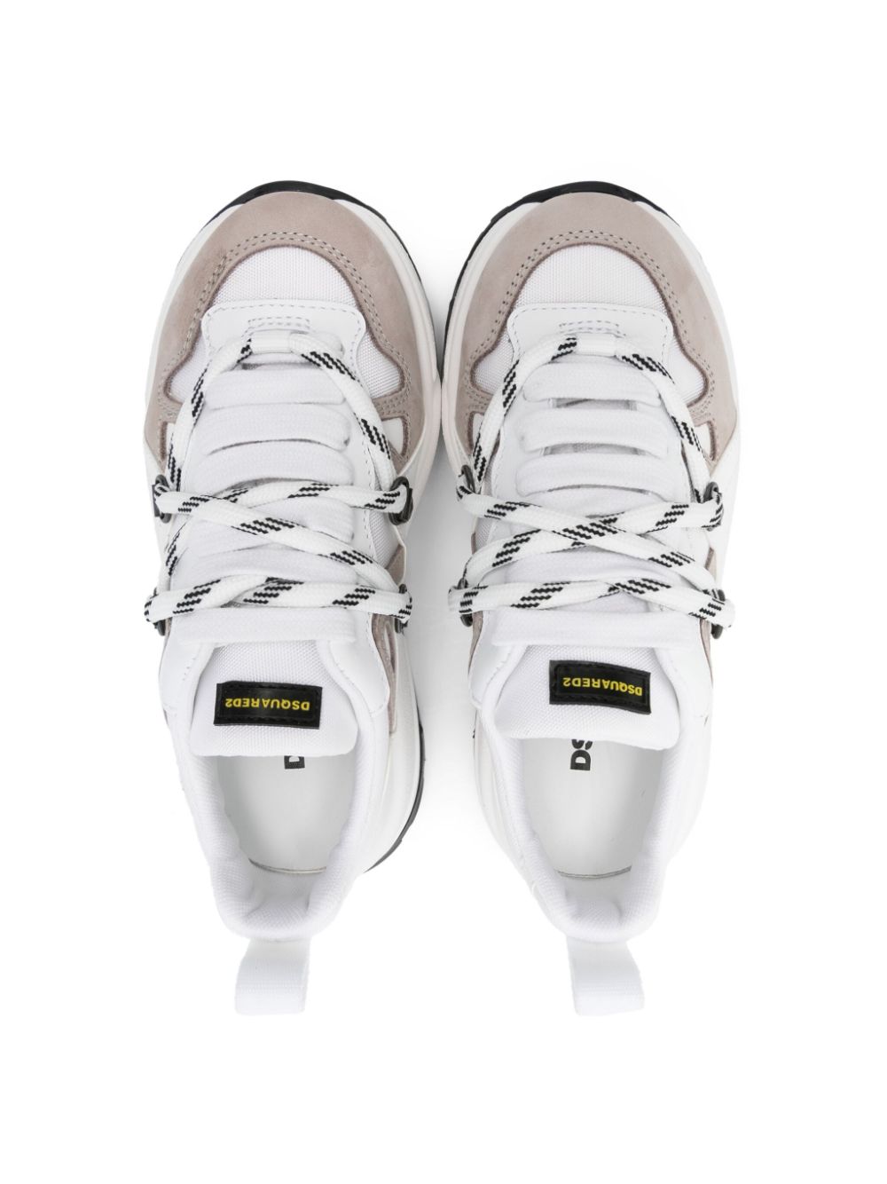 DSQUARED2 KIDS Sneakers met logoprint Wit