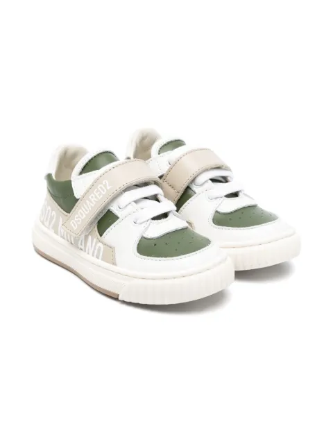 DSQUARED2 KIDS tenis con diseño color block